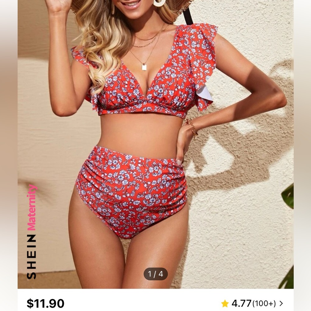 SHEIN Maternity swimsuit